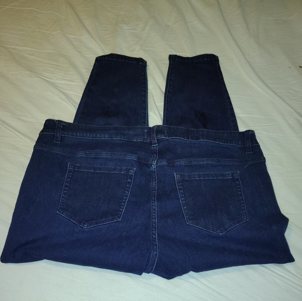 Women's Lane Bryant Jeans, LowRise Boot* Jeans, Deluxe Fit w/Flex Magic Waistban - Picture 2 of 7